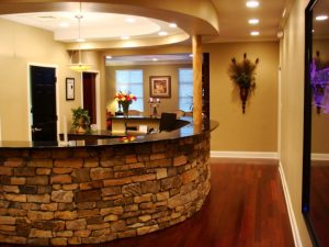 Front Desk of Charlotte Center for Cosmetic Dentistry