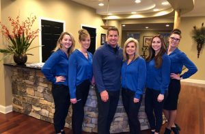 Group photo of Staff at Charlotte Center for Cosmetic Dentistry in Charlotte, NC.