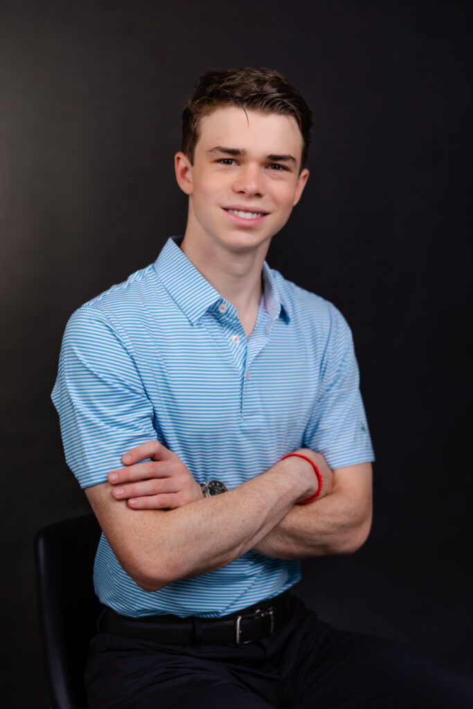 Smiling male patient of Dr. Patrick Broome at Charlotte Center of Cosmetic Dentistry